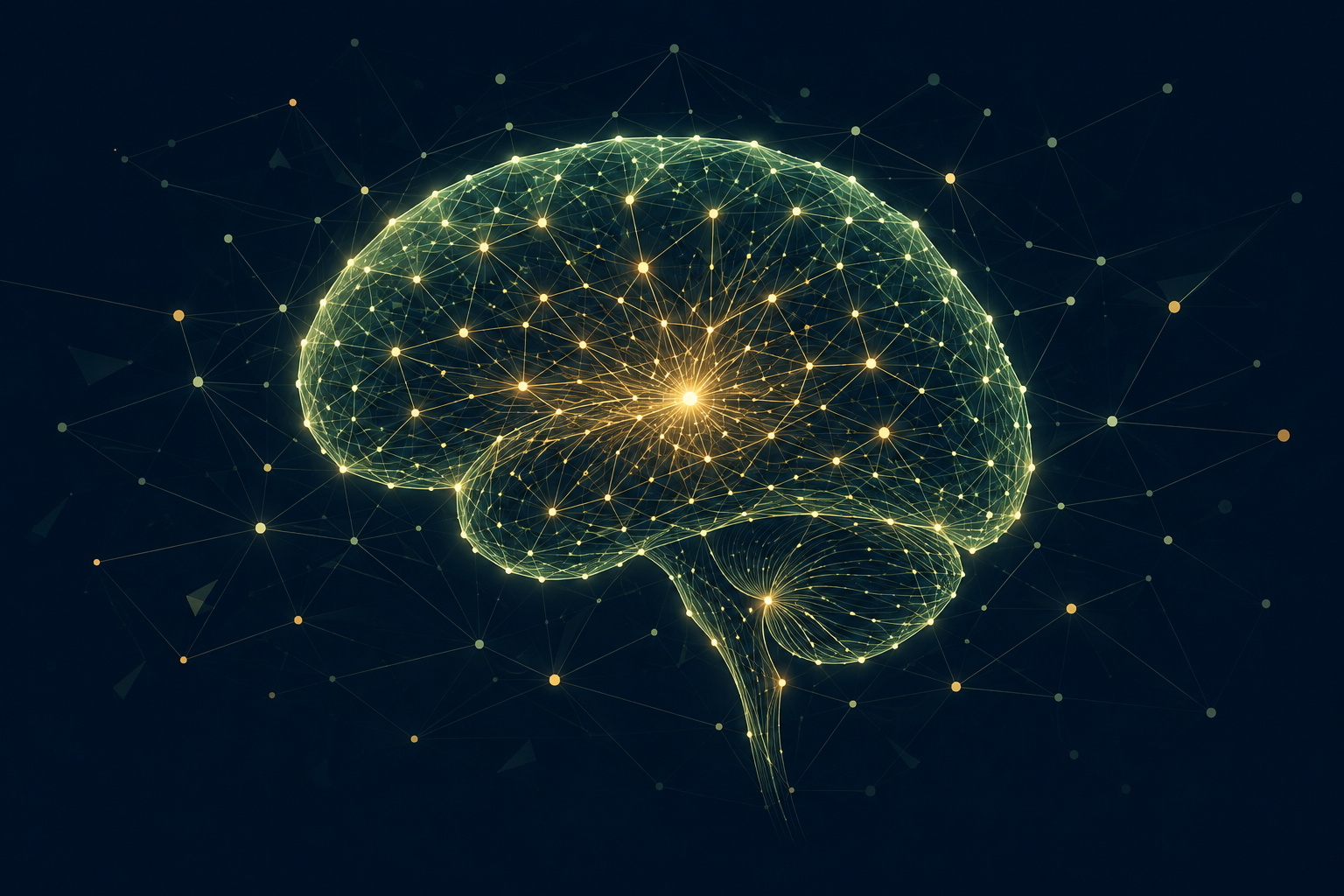 Psychology dissertation topics brain neural network illustration