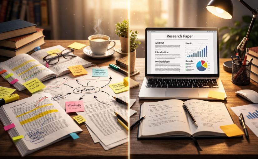 Literature Review vs Research Paper What is the Difference
