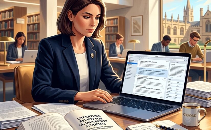 how to write a literature review