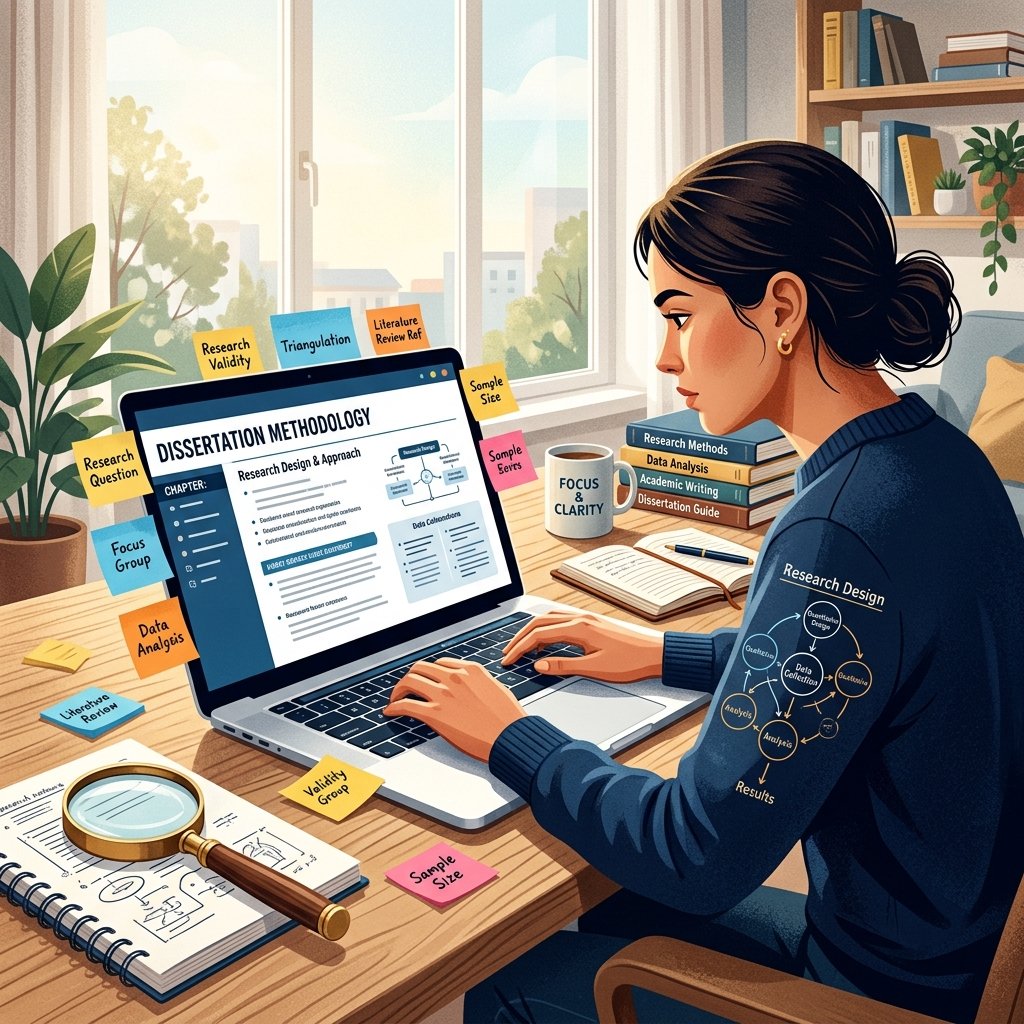 Learn how to structure and write a first-class dissertation methodology chapter with our comprehensive step-by-step guide for UK university students.